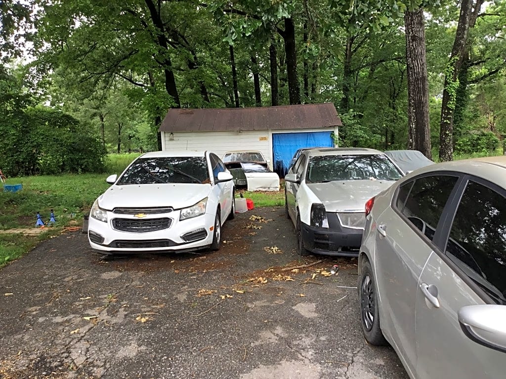 Image submitted with report