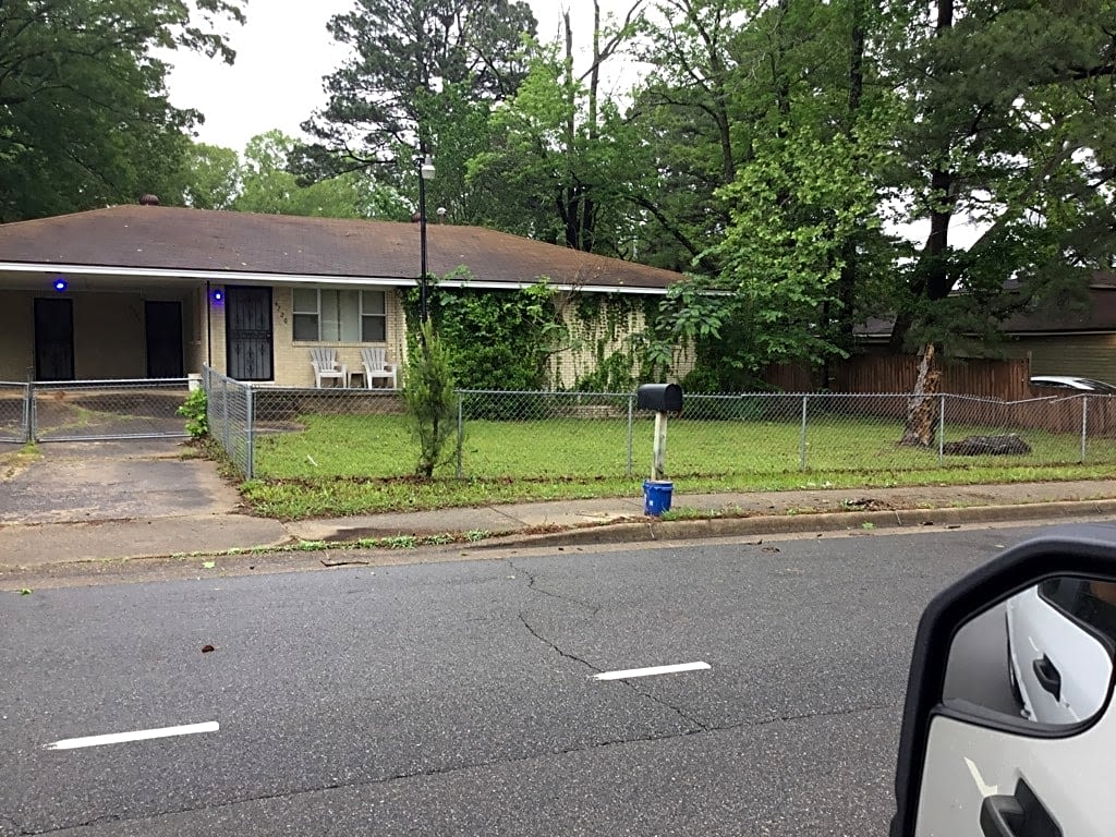 Image submitted with report