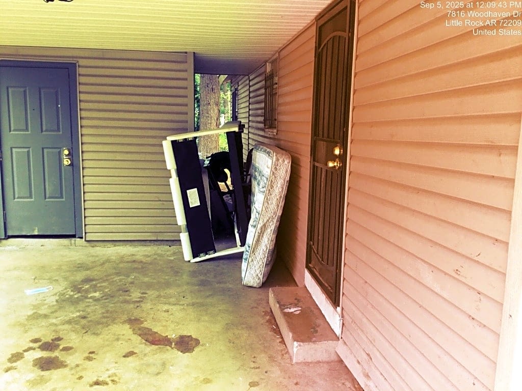 Image submitted with report