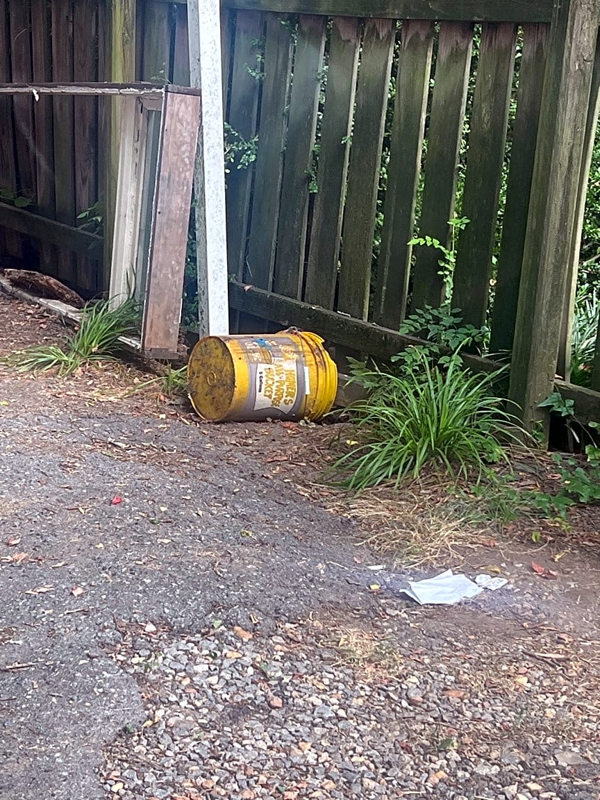 Image submitted with report