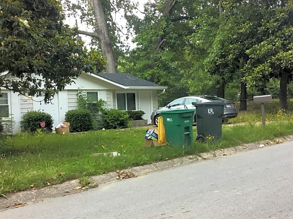 Image submitted with report