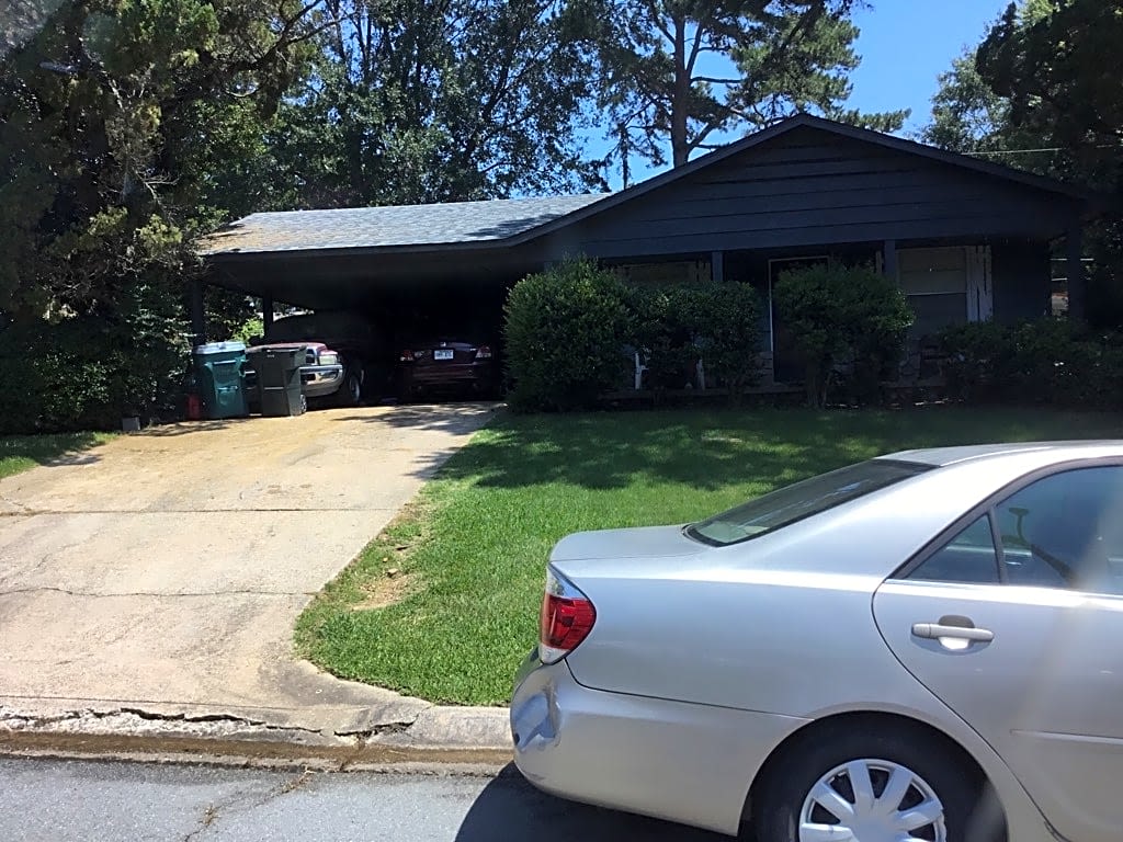 Image submitted with report