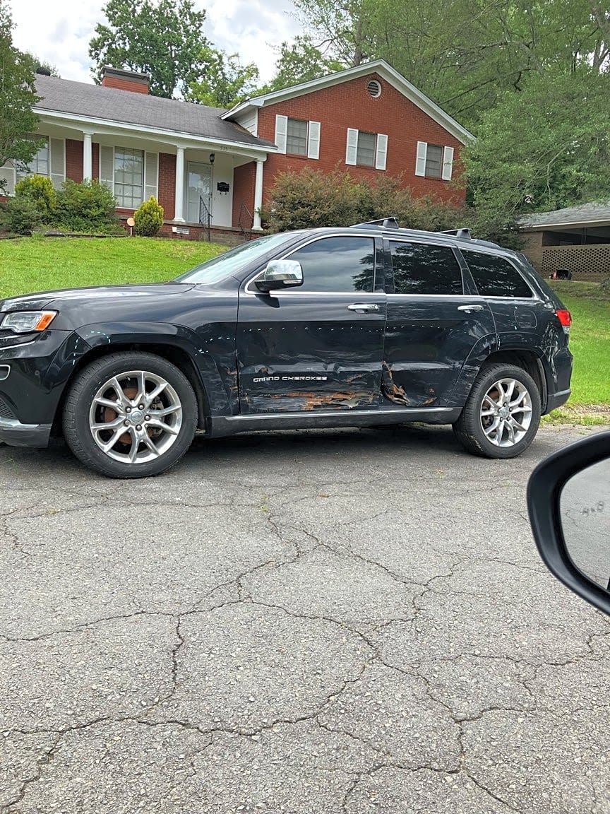 Image submitted with report