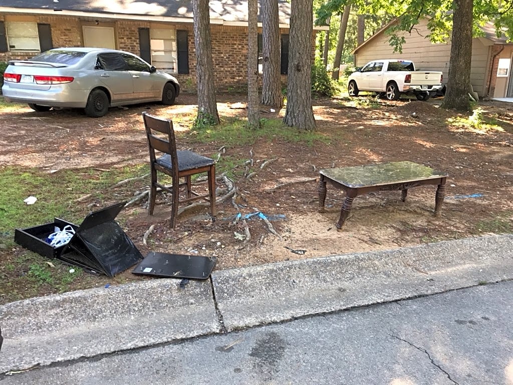 Image submitted with report