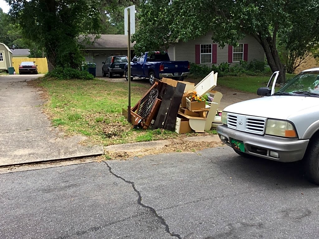Image submitted with report