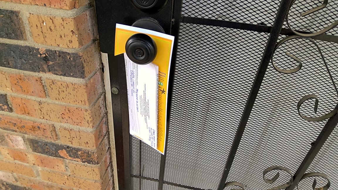 Image submitted with report
