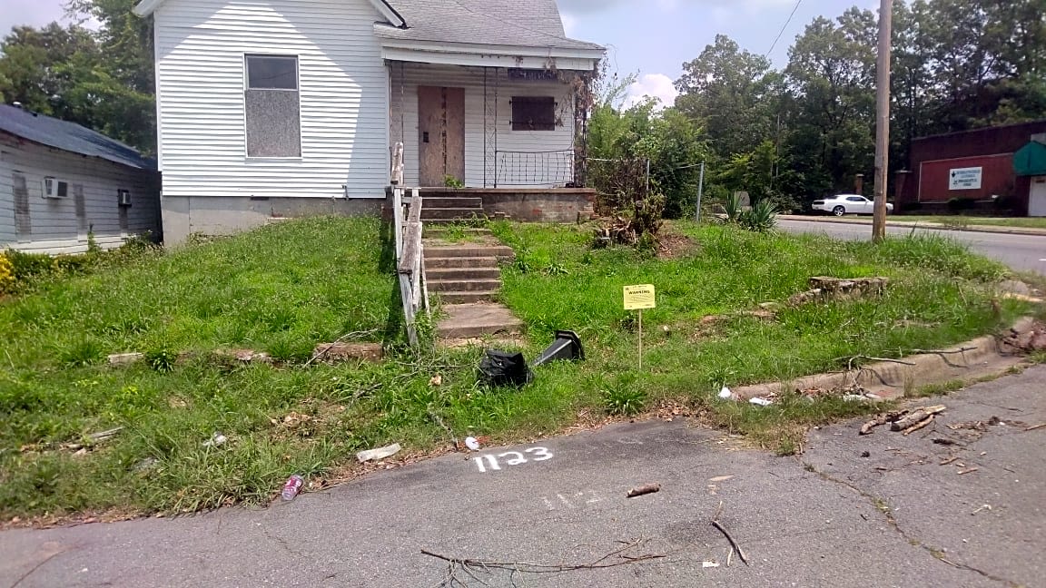 Image submitted with report