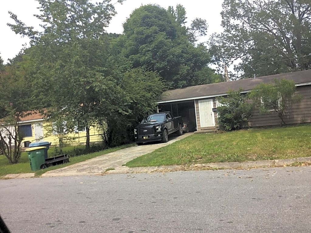 Image submitted with report
