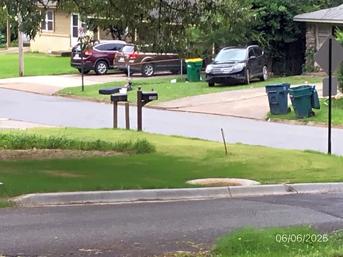Image submitted with report