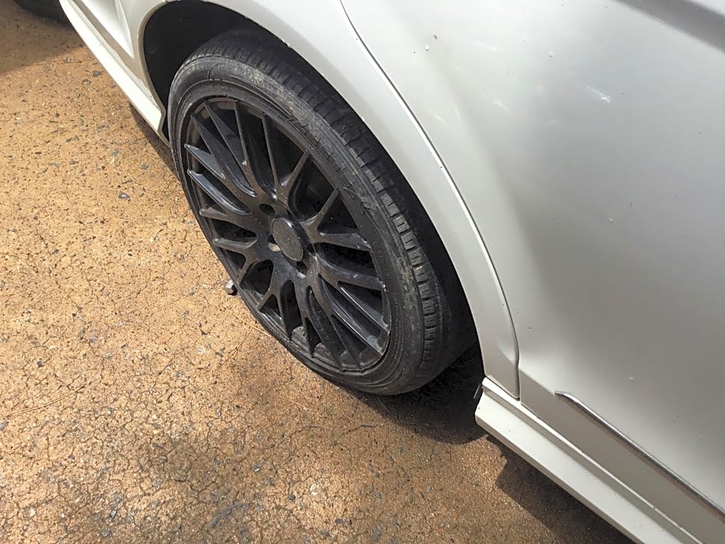 Image submitted with report